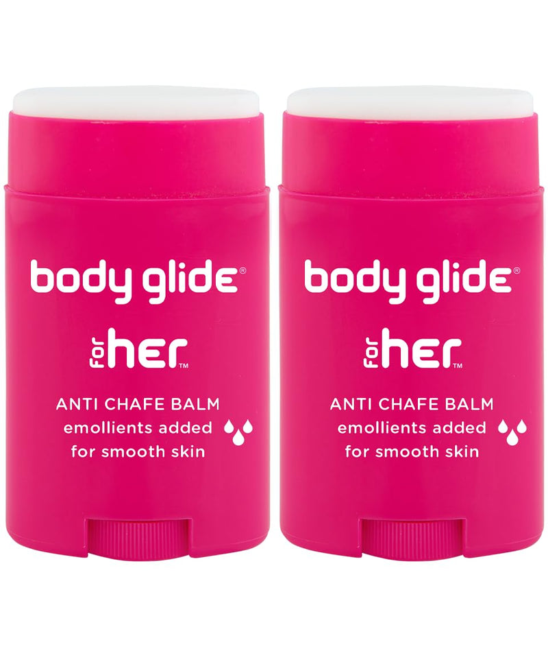 for Her anti Chafe Balm | Chafing Stick with Added Emollients | Great for Dry, Sensitive Skin And/Or Sensitive Areas | Use on Chest, Bra, Butt, Groin, Arm, and Thigh Chafing | 0.8Oz