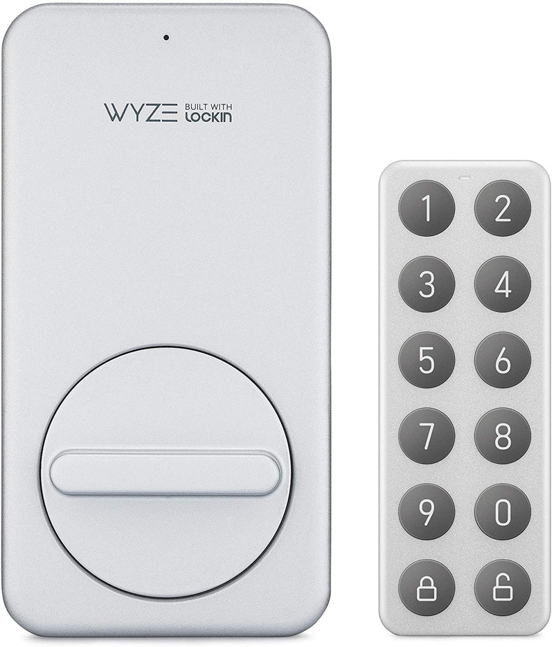 Lock Keypad for  Lock | a Completely Wireless Bluetooth Keypad That Allows You to Create, Share, and Use Unique Codes to Unlock Your  Lock |  Lock Sold Separately, Silver