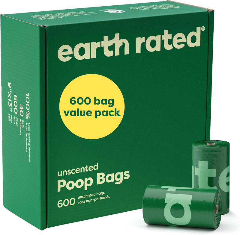 Dog Poop Bags, Guaranteed Leak Proof and Extra Thick Waste Bag Refill Rolls for Dogs, Lavender Scented, 270 Count