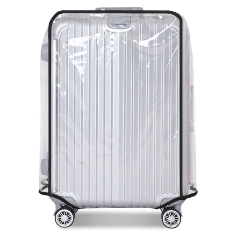 Transparent PVC Luggage Cover Waterproof Trolley Suitcase Dust Cover Dustproof Travel Accessories