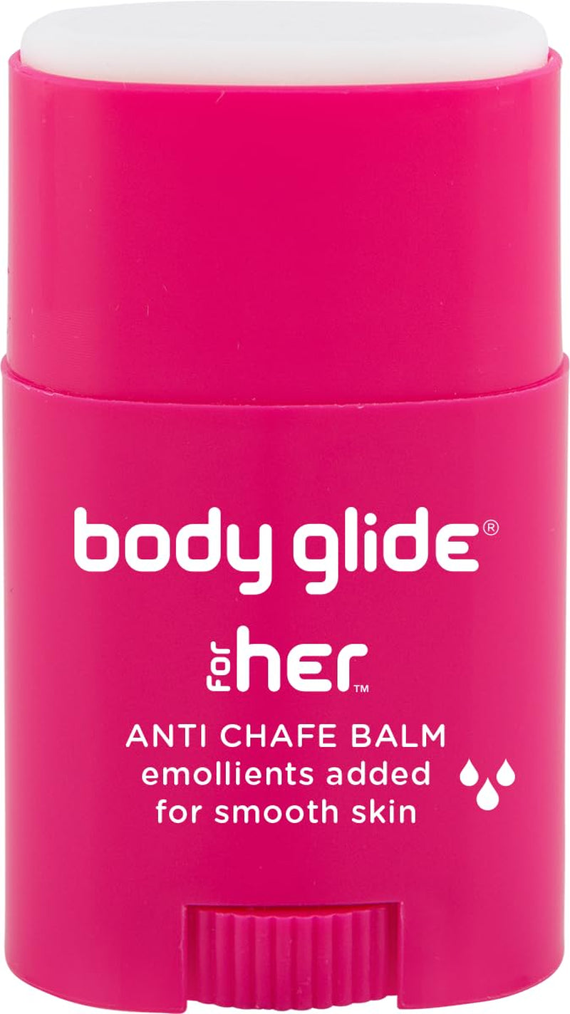 for Her anti Chafe Balm | Chafing Stick with Added Emollients | Great for Dry, Sensitive Skin And/Or Sensitive Areas | Use on Chest, Bra, Butt, Groin, Arm, and Thigh Chafing | 0.8Oz