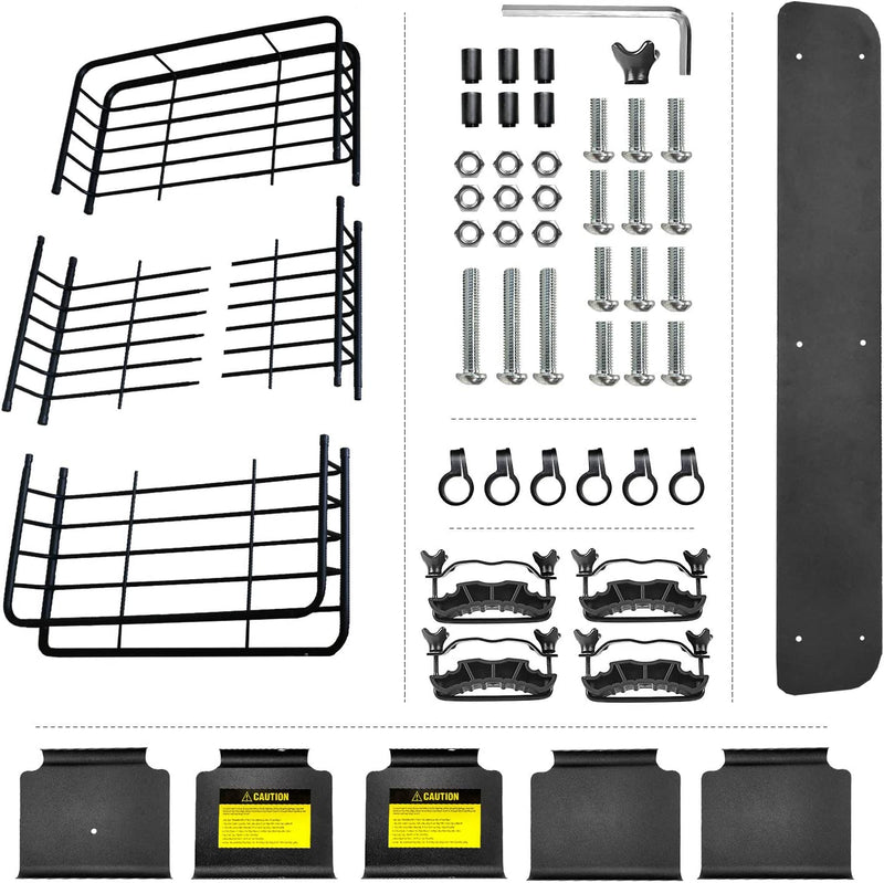 Roof Rack Cargo Basket with 150LB Capacity Car Top Luggage Carrier 64"X 39"X 4" Fit for SUV Truck Cars