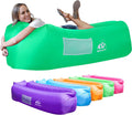 Inflatable Lounger Air Sofa Hammock-Portable,Water Proof& Anti-Air Leaking Design-Ideal Couch for Backyard Lakeside Beach Traveling Camping Picnics & Music Festivals