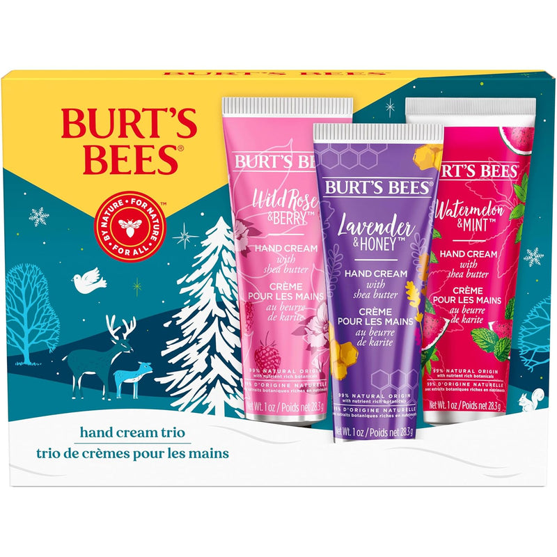 Christmas Gifts, 5 Stocking Stuffers Products, Everyday Essentials Set - Original Beeswax Lip Balm, Deep Cleansing Cream, Hand Salve, Body Lotion & Coconut Foot Cream, Travel Size