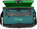 Titan Deep Freeze Cooler Zipperless Hardbody Cooler - Deep Freeze Insulation, Hardbody Liner, and Smartshelf