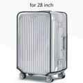 Transparent PVC Luggage Cover Waterproof Trolley Suitcase Dust Cover Dustproof Travel Accessories