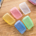 Travel Accessories Toothbrush Tube Cover Case Cap Fashion Plastic Suitcase Holder Baggage Boarding Portable Bathroom Accessories