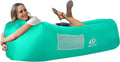 Inflatable Lounger Air Sofa Hammock-Portable,Water Proof& Anti-Air Leaking Design-Ideal Couch for Backyard Lakeside Beach Traveling Camping Picnics & Music Festivals