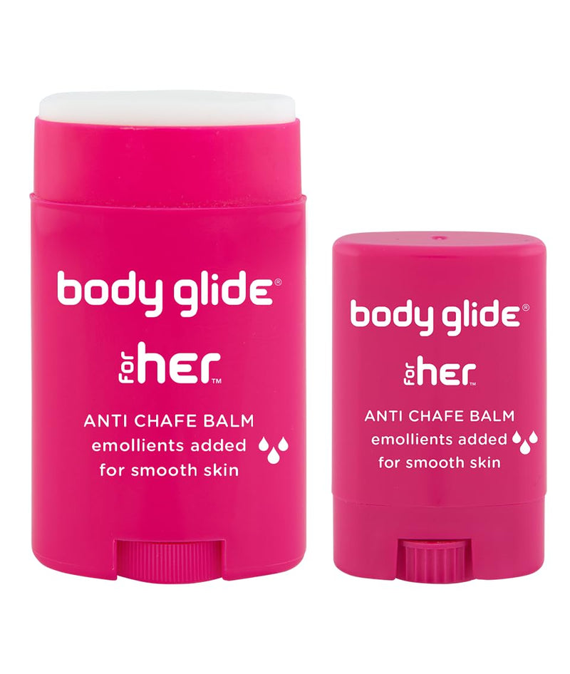 for Her anti Chafe Balm | Chafing Stick with Added Emollients | Great for Dry, Sensitive Skin And/Or Sensitive Areas | Use on Chest, Bra, Butt, Groin, Arm, and Thigh Chafing | 0.8Oz