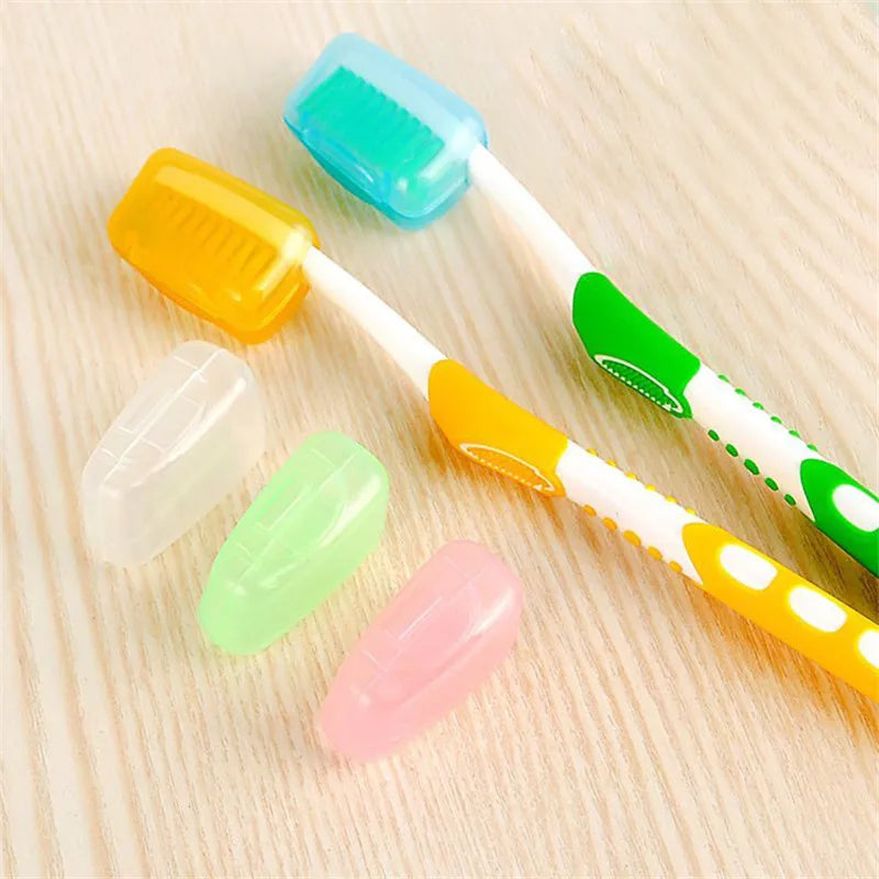 Travel Accessories Toothbrush Tube Cover Case Cap Fashion Plastic Suitcase Holder Baggage Boarding Portable Bathroom Accessories