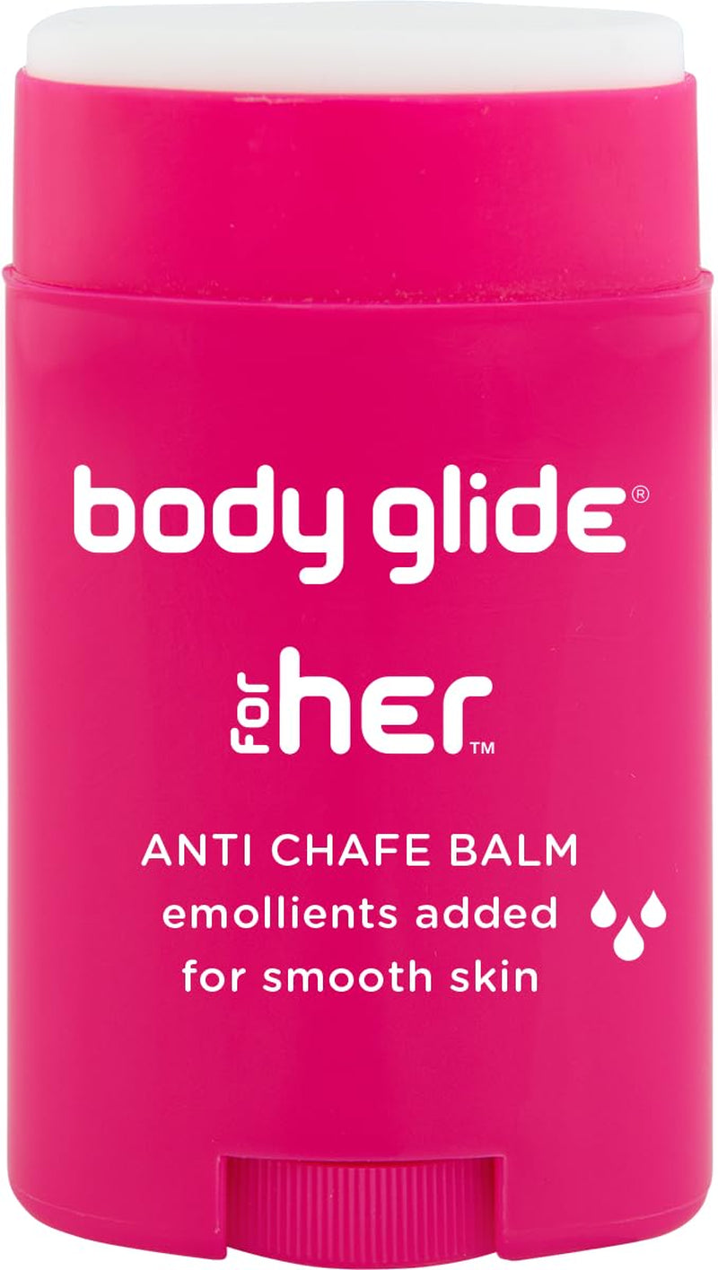 for Her anti Chafe Balm | Chafing Stick with Added Emollients | Great for Dry, Sensitive Skin And/Or Sensitive Areas | Use on Chest, Bra, Butt, Groin, Arm, and Thigh Chafing | 0.8Oz