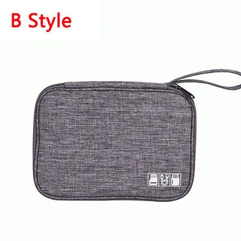 Waterproof Wires Cable Travel Accessories Power Organizer Portable Charger USB Digital Digital Bag Electronic Gadget Storage Bag