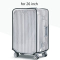 Transparent PVC Luggage Cover Waterproof Trolley Suitcase Dust Cover Dustproof Travel Accessories