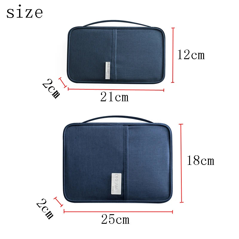 Hot Travel Wallet Family Passport Holder Creative Waterproof Document Case Organizer Travel Accessories Document Bag Cardholder