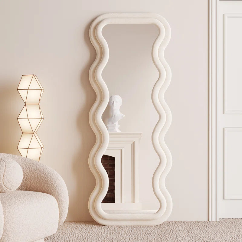 Benites Wavy Mirror Full Length Mirror