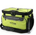 Titan Deep Freeze Cooler Zipperless Hardbody Cooler - Deep Freeze Insulation, Hardbody Liner, and Smartshelf