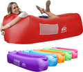 Inflatable Lounger Air Sofa Hammock-Portable,Water Proof& Anti-Air Leaking Design-Ideal Couch for Backyard Lakeside Beach Traveling Camping Picnics & Music Festivals