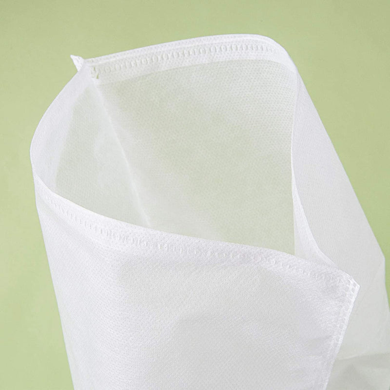 100 Pcs 9.4''X13.8'' Non-Woven Fruit Protection Drawstring Bags, Protect Vegetables Fruits from Insects Mosquito Bugs