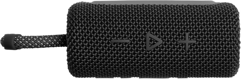 Go 3 - Portable Mini Bluetooth Speaker, Big Audio and Punchy Bass, IP67 Waterproof and Dustproof, 5 Hours of Playtime, Speaker for Home, Outdoor and Travel (Black)